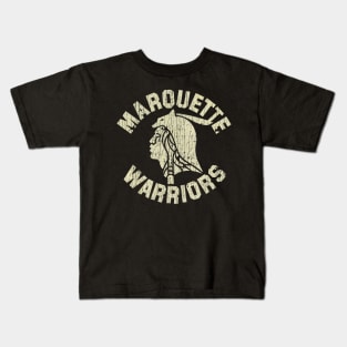 Marquette Warriors Fresh Art Kids T-Shirt